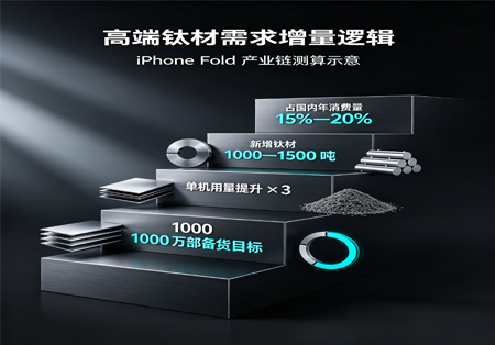 折叠屏手机钛合金铰链结构件